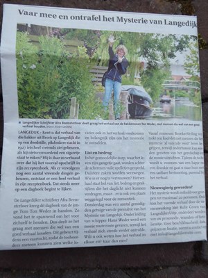 stuk in Langedijker
