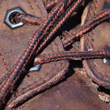 wandelschoenen vierkant