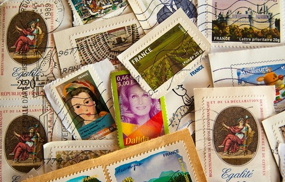postzegels