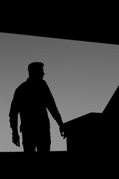 man silhouette